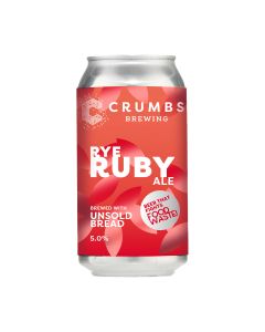 Crumbs Brewing - Rye Ruby Ale Can 5% Abv - 12 x 440ml