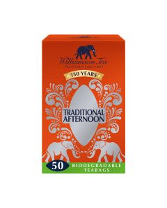 Williamson Tea - Traditional Afternoon Teabags (50) - 6 x 125g