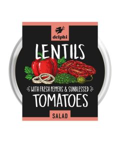 Delphi Foods  - Lentil Salad  - 6 x 220g (Min 16 DSL)