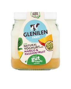 Glenilen Farm - Mango & Passion Fruit Fruit Layered Yoghurt - 6 x 140g (Min 12 DSL)